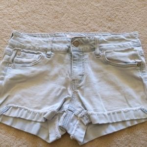 celebrity pink light blue shorts